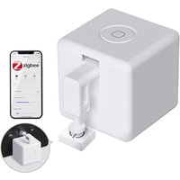 MOES ZigBee Fingerbot Plus, Switch Button Pusher, Upgrade with Touch Control, Compatible with Smart Life App, Alexa, Google Home, Timer Control, IFTTT