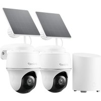 Reolink Solar-Powered 2K Wireless Security Camera System | No Monthly Fees for Local Storage, 360° Pan&Tilt & AI Detection for Complete UK Home Prote