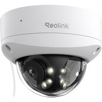 Reolink 4K 8MP 180° Dual-Lens PoE IP Camera, IK10 Vandal-Proof, Person/Vehicle/Animal Detection, Spotlight Color Night Vision, Two-Way Audio, IP67 We