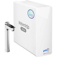 Waterdrop X12 Alkaline Mineral pH+ Reverse Osmosis System, NSF/ANSI 58&372 Certified, 1200 GPD Fast Flow RO Water Filter, 11-Stage Filtration Tankless