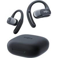 SHOKZ OpenFit Air Open-Ear Headphones, True Wireless Bluetooth Earphones with Mic, Fast Charging, 28h Playtime, IP54 Waterproof for Workout - Black