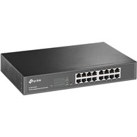 TP-Link 16-Port Desktop Gigabit Easy-Smart Ethernet Switch, Steel Case, 13-inch Rack-Mount(TL-SG1016DE)
