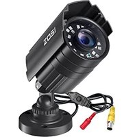 ZOSI 2MP 1080p Outdoor/Indoor Home Security Camera (Hybrid 4-in-1 HD-CVI/TVI/AHD/960H Analog CVBS),24PCS LEDs,80ft(24M) IR Night Vision,Weatherproof S