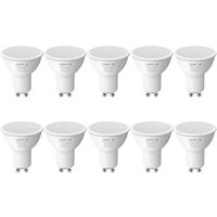 Lepro GU10 LED Bulbs, Neutral White 4000K, 4.5W 345lm, 50W Halogen Spotlight Bulb Equivalent, Energy Saving GU10 LED Light Bulbs, 100° Wide Beam, Non