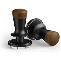 MHW-3BOMBER 58mm Coffee Tamper, Espresso Spring Loaded Tamper with Ripple Base, Coffee Hand Tampers fit 58.35 mm Portafilter, Self Leveling Espresso M