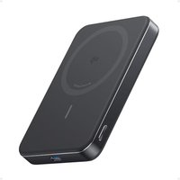 Anker MagGo Power Bank, Ultra-Slim 10,000mAh Magnetic Battery Pack, Qi2 Certified 15W Ultra-Fast MagSafe Compatible Portable Charger, Ergonomic Design