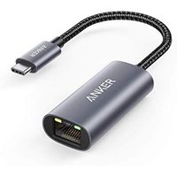 Anker USB C 3.0 to Ethernet Adapter, Portable 1-Gigabit Network Hub, 10/100/1000 Mbps, for MacBook Pro, iPad Pro 2019/2018, ChromeBook, XPS, Galaxy S9