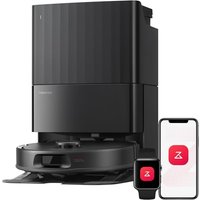 roborock Qrevo S Pro Robot Vacuum Cleaner with Mop, 18,500 Pa Suction, Upgraded from QV 35S, Anti-Tangle, Smart Obstacle Avoidance, Custom Carpet Stra