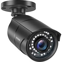 ZOSI 2MP HD 1080p 1920TVL Security Camera Outdoor Indoor (Hybrid 4-in-1 HD-CVI/TVI/AHD/960H Analog CVBS), 36PCS LEDs,120ft IR Night Vision,105° View