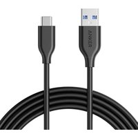 Anker USB C Cable, Powerline USB 3.0 to USB C Charger Cable (6ft) with 56k Ohm Pull-up Resistor for Samsung Galaxy Note 8, S8, S8+, S9, Oculus Quest,