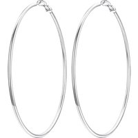 PROSTEEL Hoop Earrings for Women Large Hypoallergenic Lightweight 2MM Thin Big Hoops for Women Ladies 20/30/40/50/60/70/80/90/100MM - With Gift Box Si