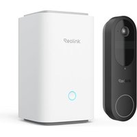 Reolink 2K Battery Video Doorbell with Home Hub, 2.4/5GHz Wi-Fi Doorbell Camera Wireless, 1:1 Head-to-Toe View, Package/Person/Vehicle Detection, Vide