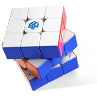 GAN 12 Maglev Frosted, 3x3 Stickerless Speed Puzzle Cube Magic Cube | 56mm Puzzle Toys for Kids Teens Adults Holiday Stocking Stuffers Birthday Gifts,