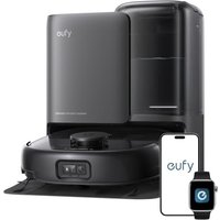 eufy E25 Omni Robot Vacuum Cleaner with Mop, HydroJet System, 20,000 Pa Turbo Powerful Suction, Zero Tangling, Corner-to-Edge Deep Cleaning and Mop Li