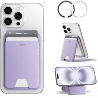 ESR Upgraded for Aura MagSafe Wallet, 5 Card Holder, RFID Blocking, Magnetic Wallet with Adjustable Stand, Slim for iPhone 17e/17/16/15/14/13/12 Serie