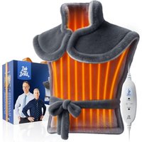 BOB AND BRAD Electric Heating Pad for Back Pain Relief, Edge-Weighted Heat Pad for Neck, Shoulder & Full Body(60x85cm), Fast Heating with Waist Strap,