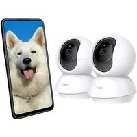 Tapo 1080P C200 Indoor WiFi Surveillance Camera 2 Pack Person Detection Two-Way Audio Compatible with Alexa and Google Assistant for Baby,Pets