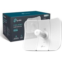 TPâLink CPE710 Outdoor CPE, 5GHz AC 867Mbps Wireless CPE, 23dBi Directional Antenna, Weatherproof IP65, Passive PoE, Pharos Control Management, Long