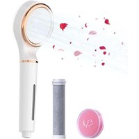 Waterdrop SF02-SR Filtered Shower Head with Handheld, Vitamin C Shower Filter, Hair & Skin Care, Softener Water for Reducing Hair Shedding, Reduce Chl