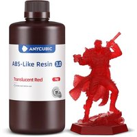 ANYCUBIC ABS Like Resin 3.0, 405nm UV Fast-curing Photopolymer Resin with Excellent Strength and Resilience, High Precision, Low Odor 3D Printer Resin