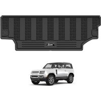 3W Boot Liner Fit for Land Rover Defender 90 2020-2026, All Weather Dog Friendly TPE Mats, Land Rover Defender 90 Car Mats, Waterproof Non-Slip Trunk