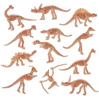 THE TWIDDLERS - 96 Dinosaur Bones Fossil Skeleton Toy Set, Perfect as Dino Party Bag Fillers for Kids, Educational Classrooms Rewards (96 Pack)