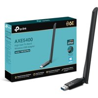 TP-Link Archer TXE70U Plus AXE5400 USB WiFi Dongle for PC, WiFi 6E Tri-Band USB WiFi Adapter with High-Gain Antenna, USB 3.0, OFDMA, MU-MIMO, WPA3 Sec