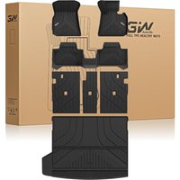 3W Floor Mats & Boot liner & Seats Back Protector Fit for BMW X3 G45 2025 2026 (Not for Plug-in Hybrid), Odorless Thoex⢠Dog Friendly All Weather Wa