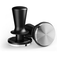 MHW-3BOMBER 58mm Coffee Tamper, Self-Leveling Espresso Tamper with 2-Spring Auto-Rebound, 58.35mm Tamper Tool for Espresso Machines, Barista Tool, T61