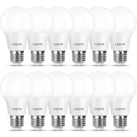 Lepro E27 Screw Bulbs 60W Equivalent, Warm White 2700K E27 LED Bulbs, 8.5W 806lm Edison Screw ES LED Light Bulb, Energy Saving Light Bulbs for Lamp, N
