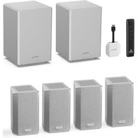 AWOL VISION ThunderBeat 4.2.2 All-Wireless Home Theater Sound System, Surround Sound System with Dual 120W Subwoofers and Upward Firing Speakers, Dolb