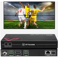 AV Access 120M/395ft FHD 1080P@60Hz HDMI Extender over IP Encoder, One to One/One to Many/Many to Many over Network, App Visual Control + RS232 Contro