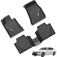 3W Floor Mats for BMW 3 Series G20 2019-2025, Thorex Car Floor Mat with Anti-Slip and Waterproof Features, Premium Car Floor Mats for BMW 3 Series