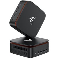 NiPoGi Pinova P1 Mini PC, AMD Ryzen 4300U(Îeats 3300U/N150/N97,Up to 3.7 GHz) Mini Computer, 16GBRAM 256GB SSD Mini PC Windows 11 Pro, Triple 4K Disp