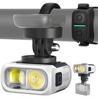 #ad Amazon Magicshine UK Magicshine HORI 1300 Lumens Bike Headlight, Compatible with Garmin/Wahoo Mount, High & Low Beam Front Light, USB-C Rechargeable, IPX6 Waterproof for N