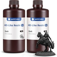 ANYCUBIC ABS-Like Resin 3.0, Upgraded 14K 3D Printer Resin with Enhanced Strength and Toughness, High Precision, Low Odor, Wide Compatibility for All