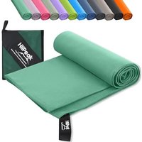 HiiPeak Microfibre Towel (100cmx50cm) Compact Camping Beach Travel gym trekking towel - Quick Dry Lightweight Absorbent Sports Gym Swimming Hiking Dry