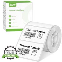 Thermal Labels for Nelko PM220 Label Maker, 2" x 1.18" (50x30mm) Waterproof Sticker, Multi-Purpose Tape, 1 Roll of 230 Self-Adhesive Thermal Paper (Wh