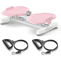 MERACH Waist Twister Board, Ab Twister Board for Women With 2 Resistance Ropes for Slim Waist and Core Ab Exercise, Max 136KG, Noiseless Home Gym Exer