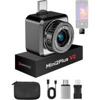 HIKMICRO Mini2Plus V2 Thermal Camera - iOS/Android, 256x192 IR, 512x384 SuperIR, Adjustable Lens, 25Hz, No Battery, for Phone/Tablet/PC, USB-C/Lightni