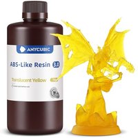 ANYCUBIC ABS Like Resin 3.0, 405nm UV Fast-curing Photopolymer Resin with Excellent Strength and Resilience, High Precision, Low Odor 3D Printer Resin