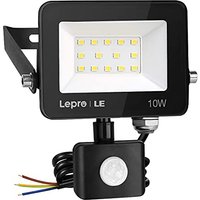Lepro Security Lights Outdoor Motion Sensor, Security Light, 10W 850 Lumen, Waterproof, Ultra Thin Flood Light, PIR Lights Outdoor, Perfect for Garden