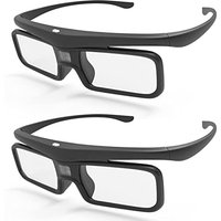 AWOL VISION DLP Link 3D Glasses, Rechargeable Active Shutter Eyewear compatiable with AWOL VISION LTV-2500, LTV-3500, Vanish TV & Other DLP-Link 3D pr