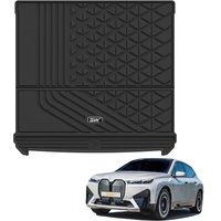 3W Boot Liner for BMW iX I20 2022-2025 2026, Odorless Thoex⢠Dog Friendly All Weather Premium Boot Mat, Waterproof Anti-Slip Easy Clean Heavy Duty B