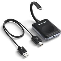 Lemorele Wireless USB C Transmitter and HDMI Receiver, HDMI Transmitter Type C Supports 8 TXS to 1 RX