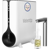 Waterdrop Reverse Osmosis Instant Hot Water RO Filter System, 600 GPD, 2271L, Tankless, 2:1 Pure to Drain, Under Sink, TDS Reduction, Smart LED Faucet
