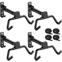 #ad Amazon monTEK - UK monTEK Bike Wall Mount with Helmet Hook, Adjustable Distance & Angle, 30kg