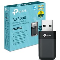 NEW TP-Link Archer TX50U AX3000Mbps WiFi Dongle for PC, Dual-Band USB WiFi Adapter, Plug & Play, USB 3.0 Blazing-Fast Data Transfer, WPA3 Encryption S