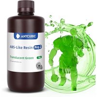 ANYCUBIC ABS-Like Resin Pro 2, 3D Printer Resin with Enhanced Strength and Toughness, High Precision and Minimal Shrinkage 3D Resin (1kg, Translucent