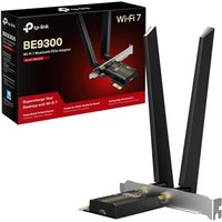 TP-Link Archer TBE552E WiFi 7 Card BE9300 Mbps Wireless Bluetooth 5.4 PCIe Network Card, Wider Signal Coverage, 6GHz, 5GHz, 2.4GHz PCI Express Bluetoo